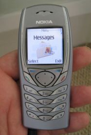 Nokia 6100 tested and ready to be recycled
